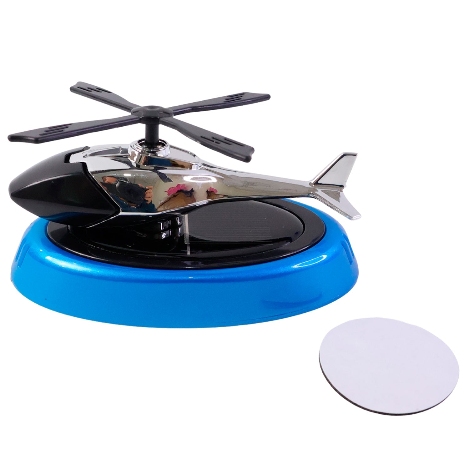 ALVENZA Helicopter Car Air Freshener – Stylish Rotating Dashboard Perfume