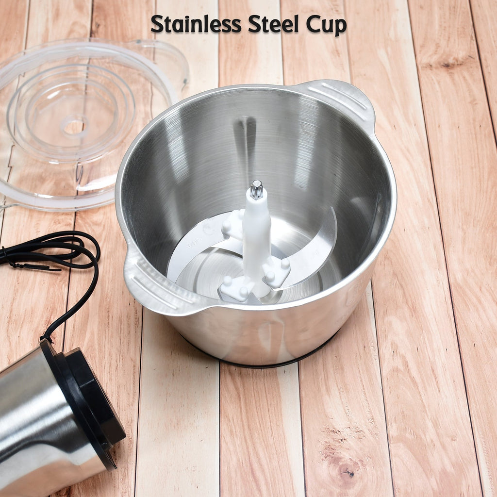 ALVENZA Electric Meat Grinder – 3L Stainless Steel Food Chopper | CookAura