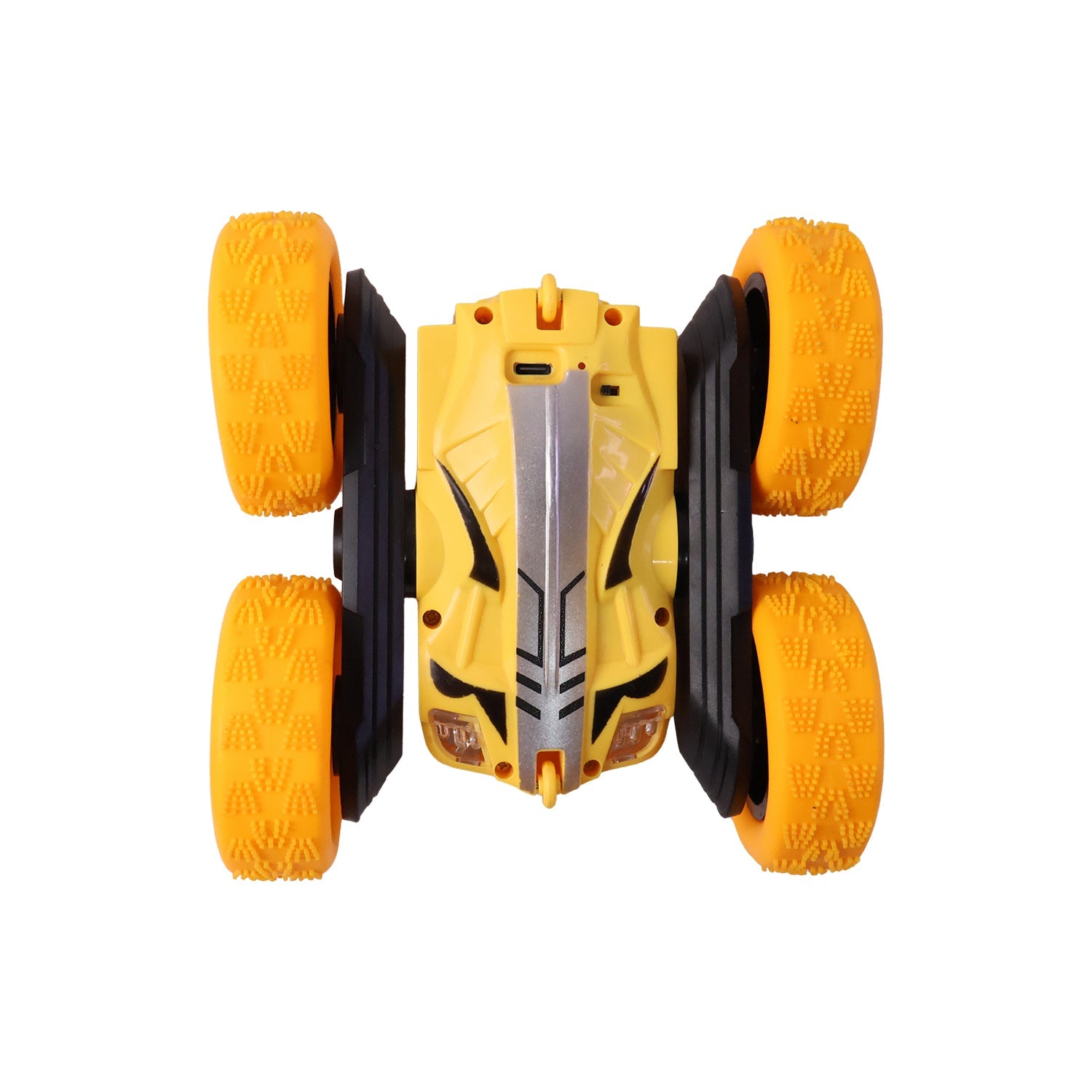 ALVENZA Remote Control Double Flip Stunt Car – High-Speed Fun with Lights