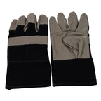 Gardening Gloves for Men & Women Leather, Heavy Duty | BraveVault - Side View