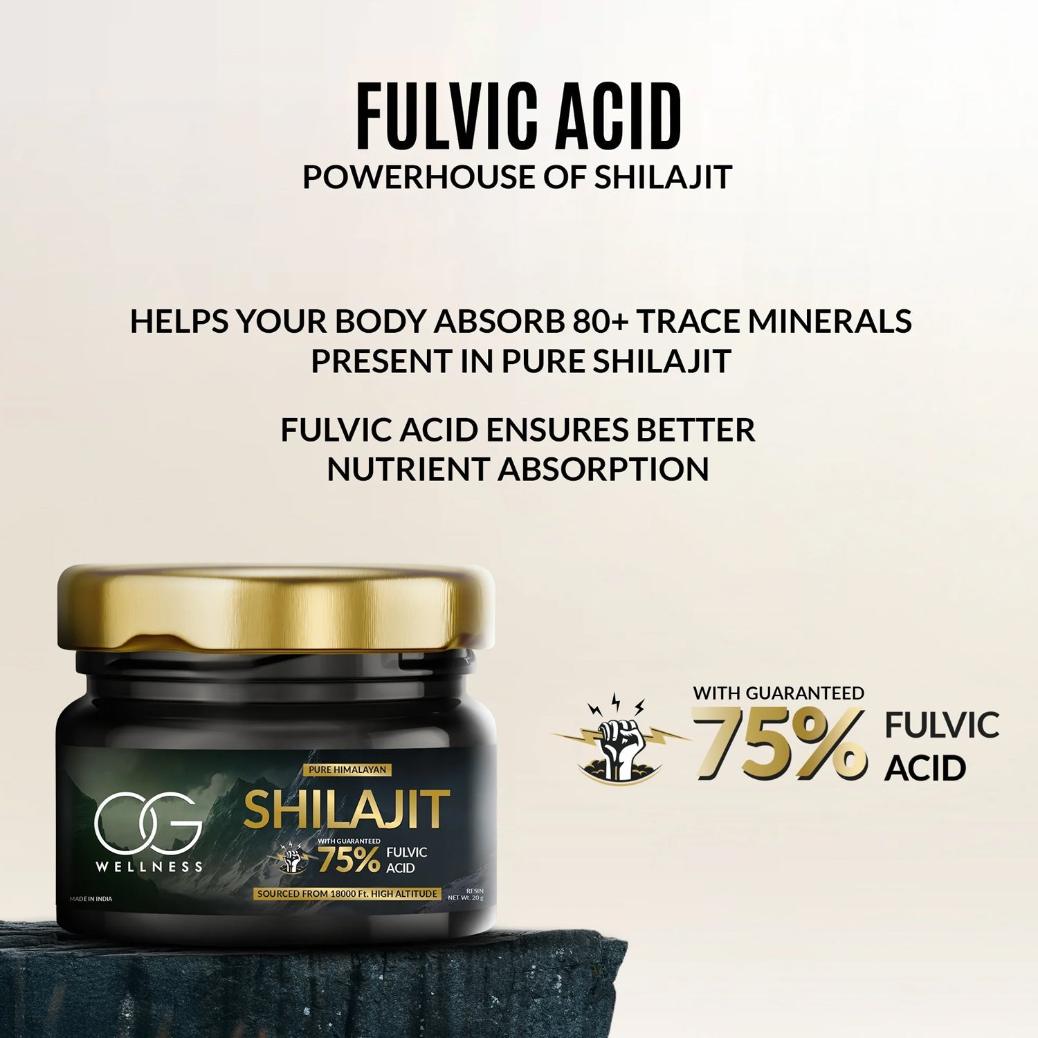 Pure Himalayan Shilajit Resin – Natural Energy & Immunity Booster