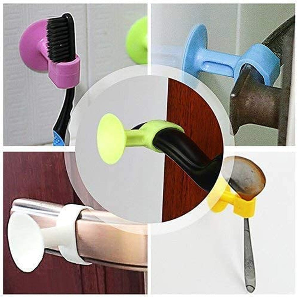 Silicone Door Stopper Suction Wall Protector 2-Pack | Safelix - Detail View 6