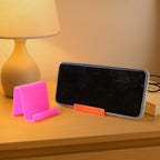 ALVENZA Mobile Phone Stand – Durable Plastic with Angled Support (2 Pc, Mixed Colors)