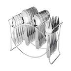 ALVENZA Stainless Steel Cutlery Set – Durable 24-Piece Dining Essentials