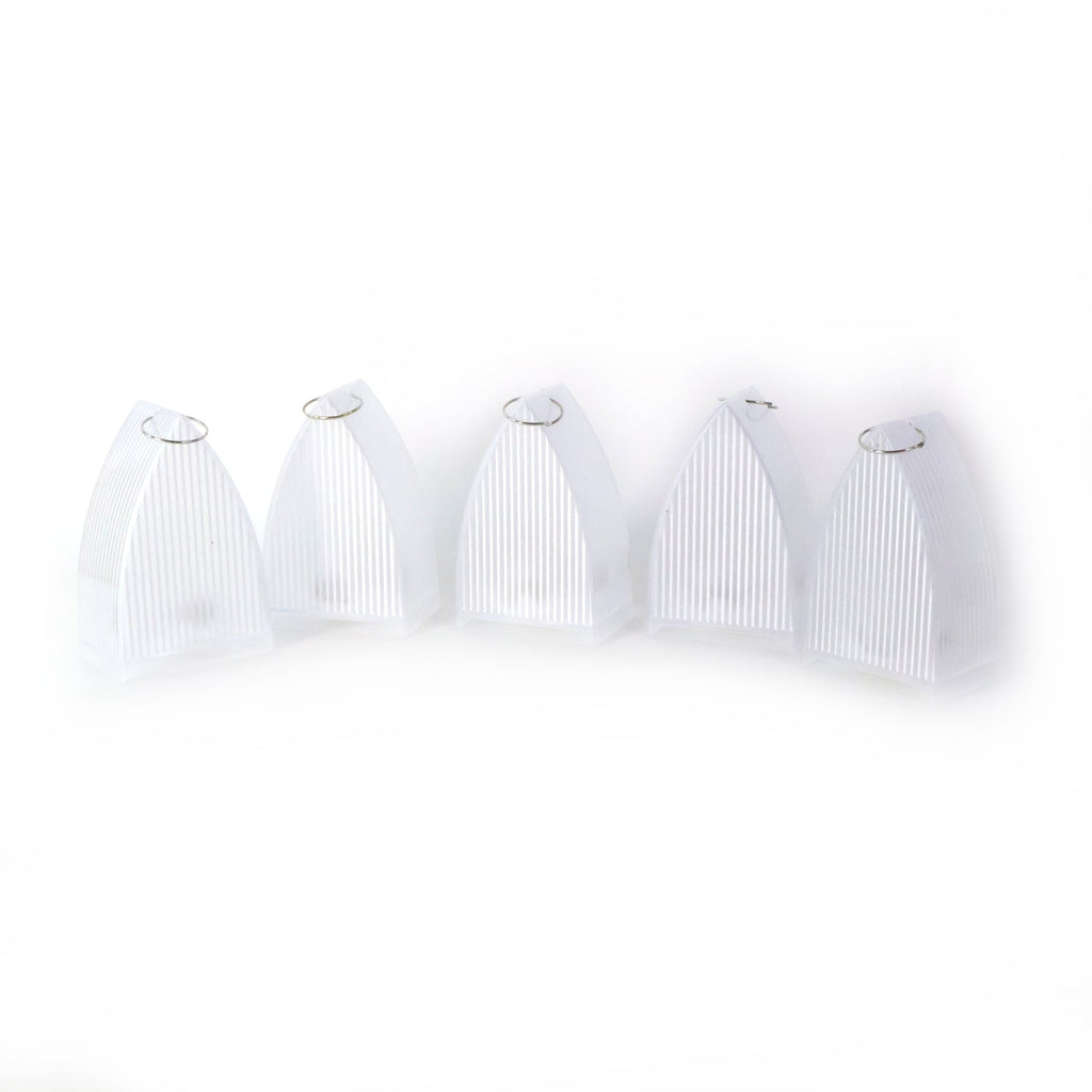 ALVENZA LED Flameless Lantern Lights – Safe & Elegant 5-Pc Set