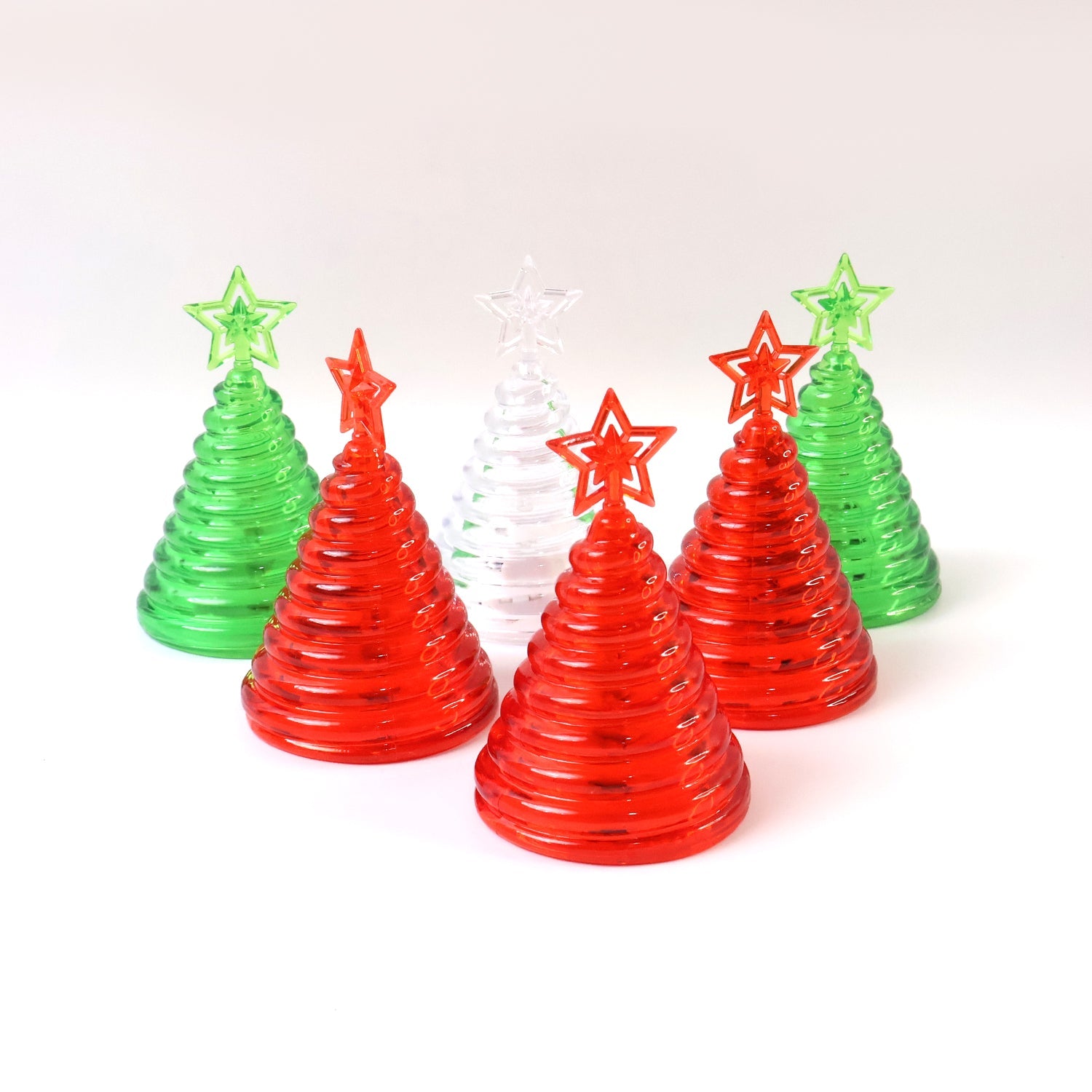 ALVENZA LED Christmas Tree Decorative Lights – Set of 6 Mini Battery Operated Lamps