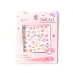Nail Art Sticker Set Easy DIY Creative Manicure Kit - Back View