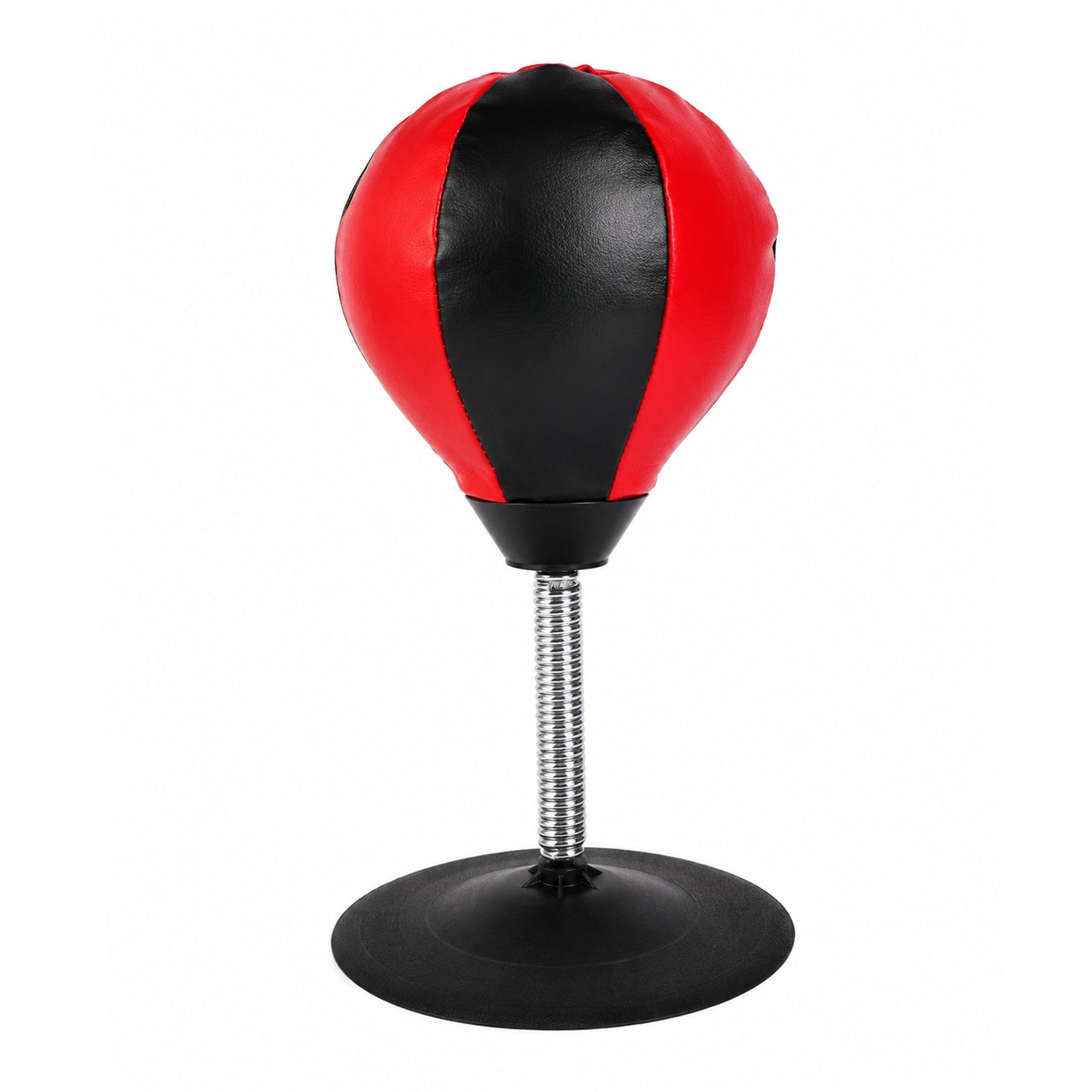 Inflatable Desktop Punching Bag Stress Relief & Reflex Training - Back View