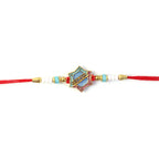 ALVENZA Khatu Shyam Rakhi – Colorful Beads for Raksha Bandhan Celebration