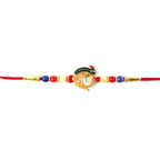 ALVENZA Elegant Stone Studs Rakhi – Traditional Beaded Brother Gift