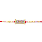 ALVENZA Colorful Beads Rakhi – Soft Thread & Stylish Appeal for Rakha