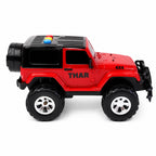 ALVENZA Kids Hunter Off-Road Toy Jeep – Light & Sound for Adventures