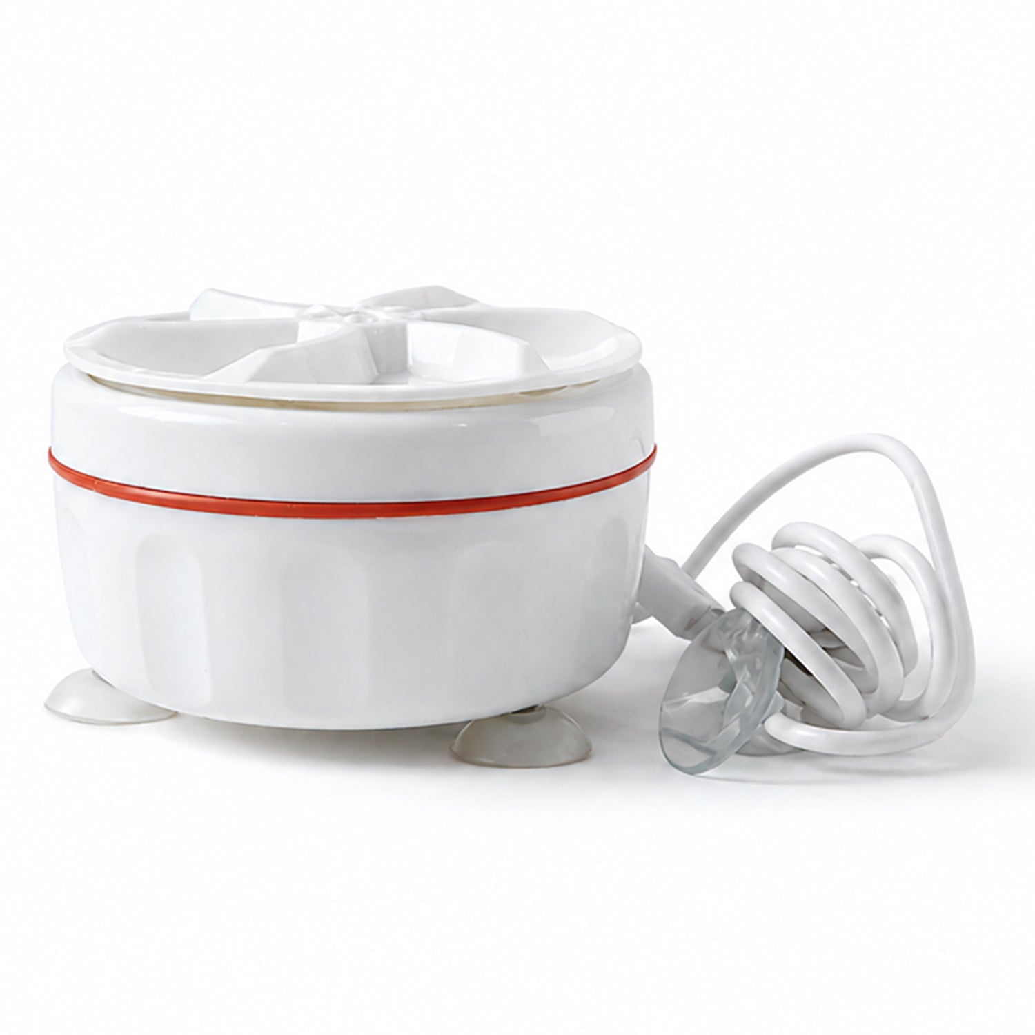 Portable Mini Electric Washing Machine Compact & Easy to Use - Back View