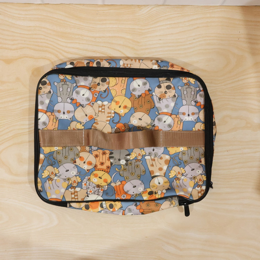 Multipurpose Travel Organizer Bag Lightweight & Space-Saving - Back View