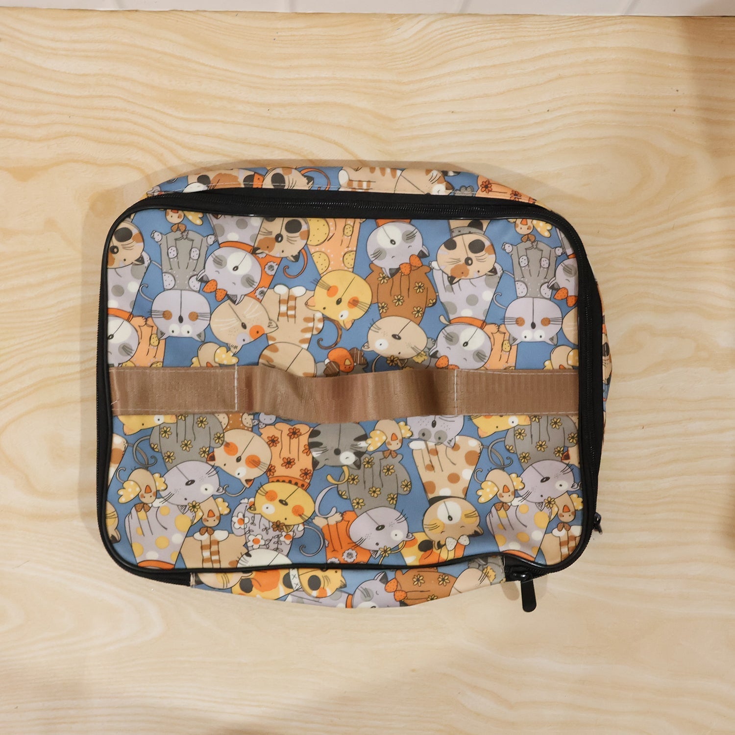 Multipurpose Travel Organizer Bag Lightweight & Space-Saving - Back View