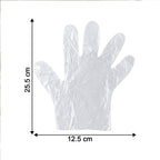 Disposable Plastic Gloves Hygienic & Convenient for Food & Cleaning - Detail View 6