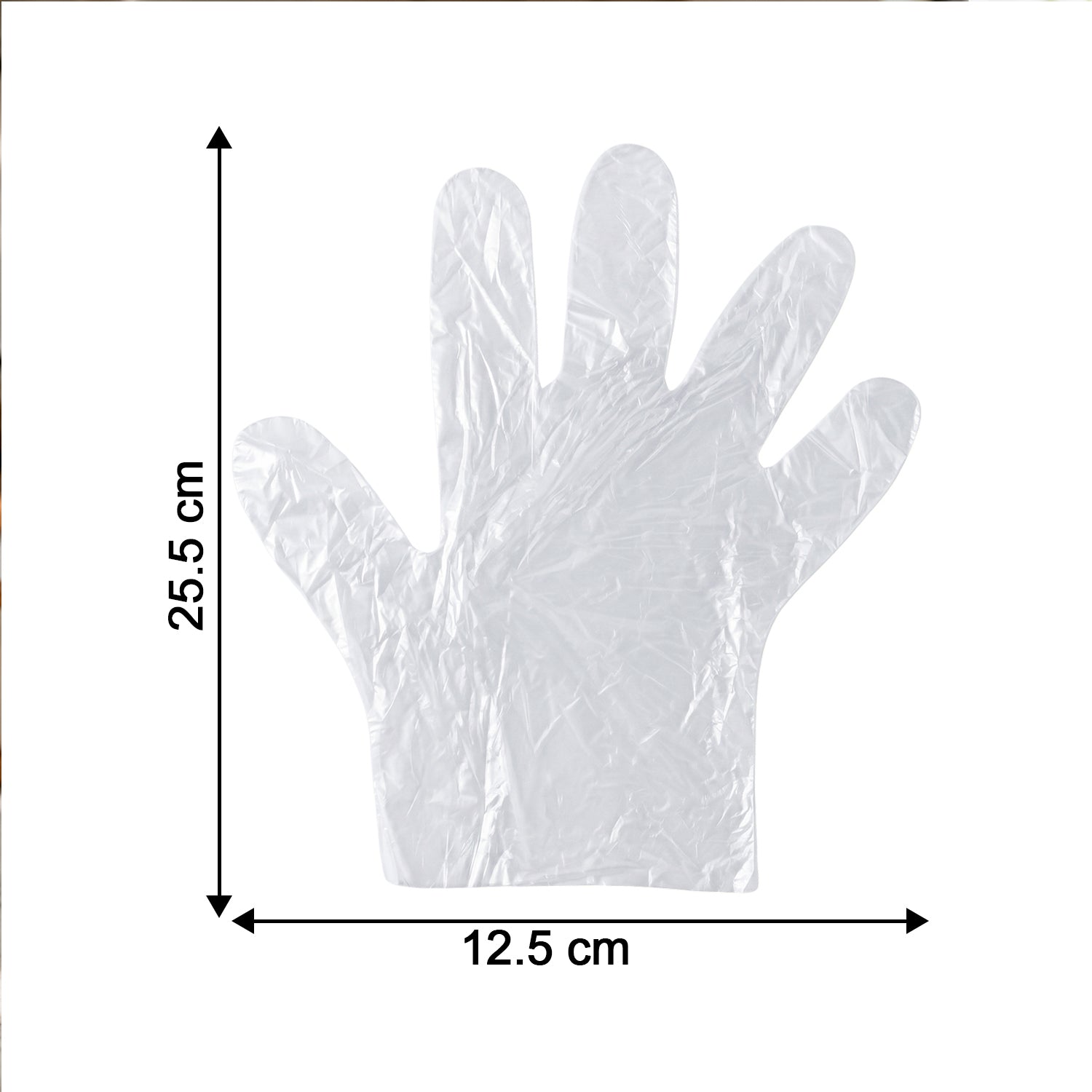 Disposable Plastic Gloves Hygienic & Convenient for Food & Cleaning - Detail View 6