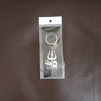 ALVENZA Mahakal Trishul Keychain – Durable Metal Spiritual Keyring for Devotees