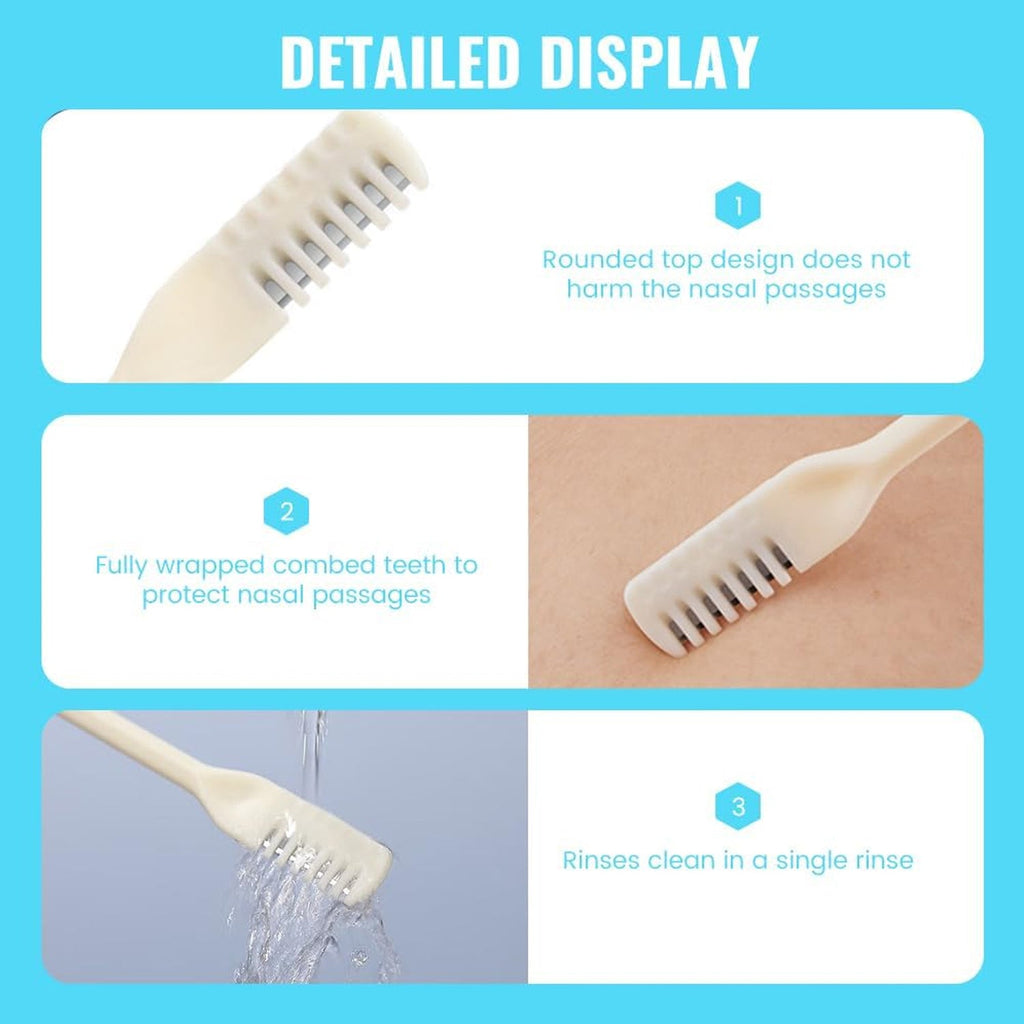 Nose Hair Trimmer Painless 3-in-1 Grooming Kit | PureBeard - Detail View 6