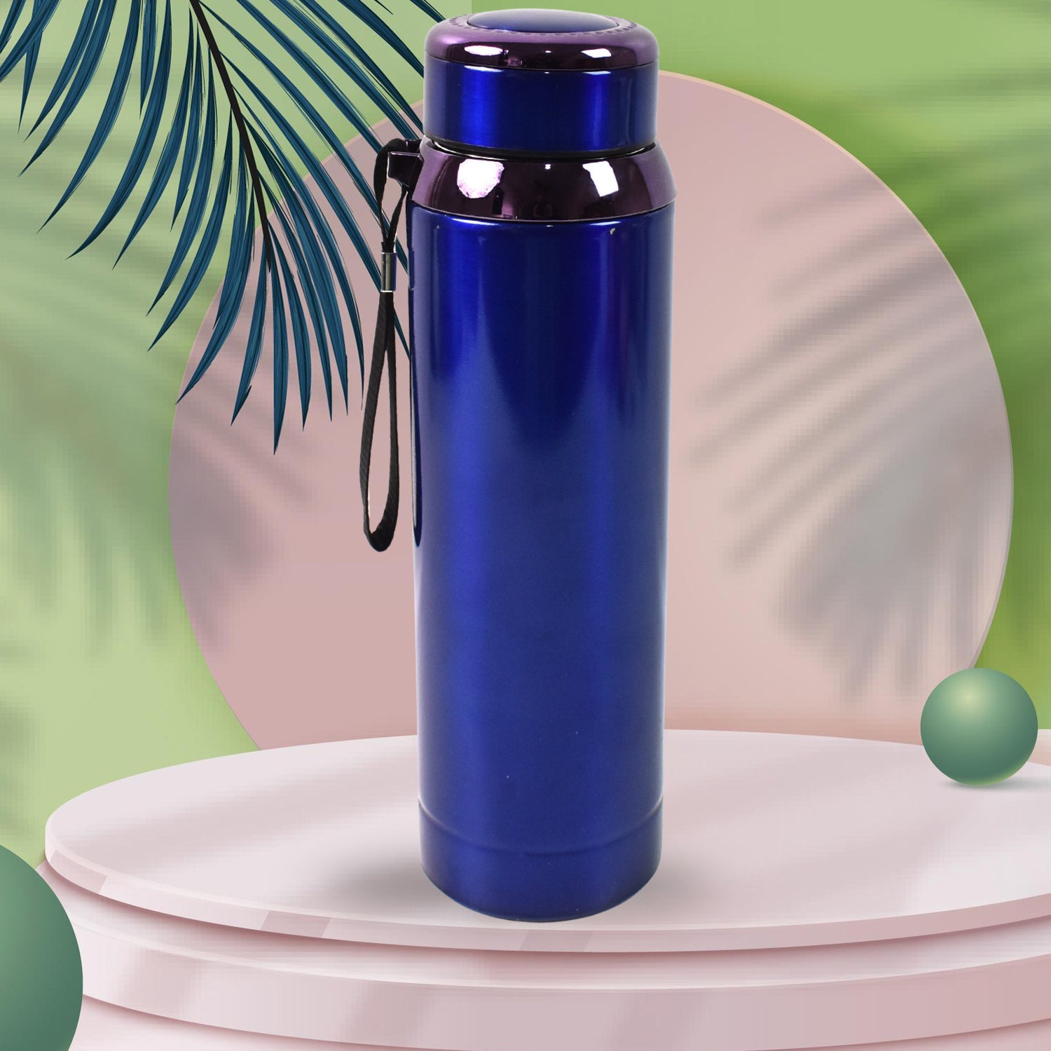 ALVENZA Vacuum Insulated Stainless Steel Bottle – Keeps Drinks Hot or Cold