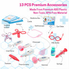 ALVENZA Kids Doctor Set with Trolley & LED Light Instruments | Aditi