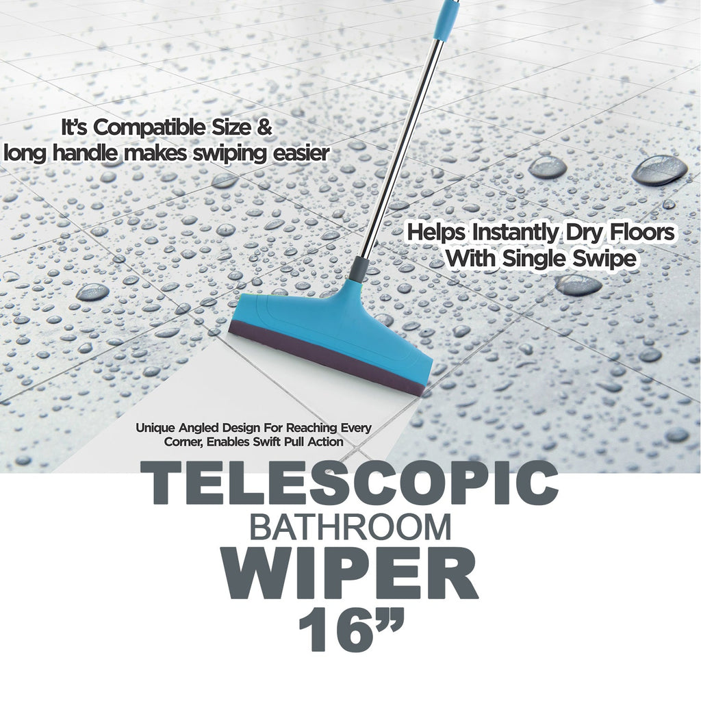 ALVENZA Adjustable Floor Wiper – Stainless Steel Handle | Pro Clean