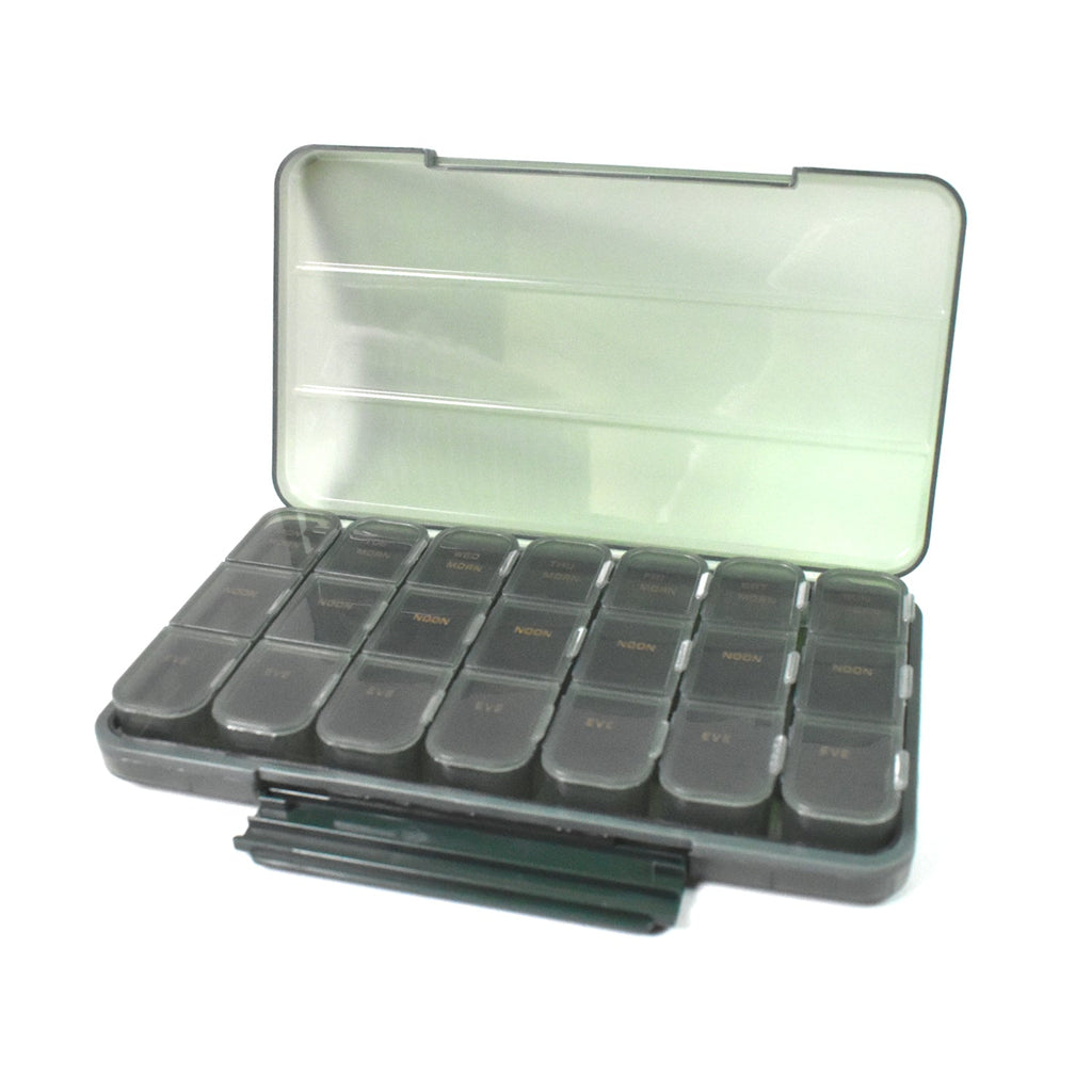 Weekly Pill Organiser – 21-Grid Daily Medication Box | Organivo