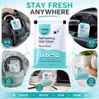 Aqua Nova Refreshing Wet Wipe Gentle & Travel-Friendly Cleansing - Detail View 7