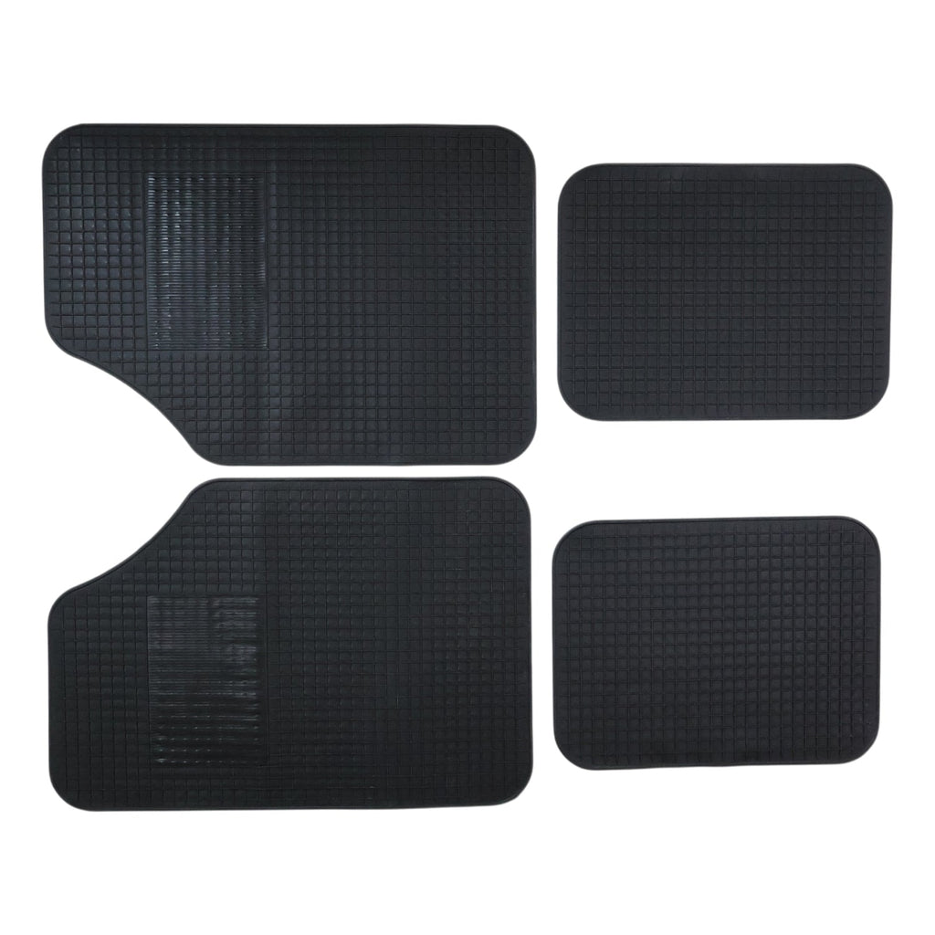 ALVENZA Universal Heavy Duty Car Floor Mat Set – All-Weather Vehicle Protection