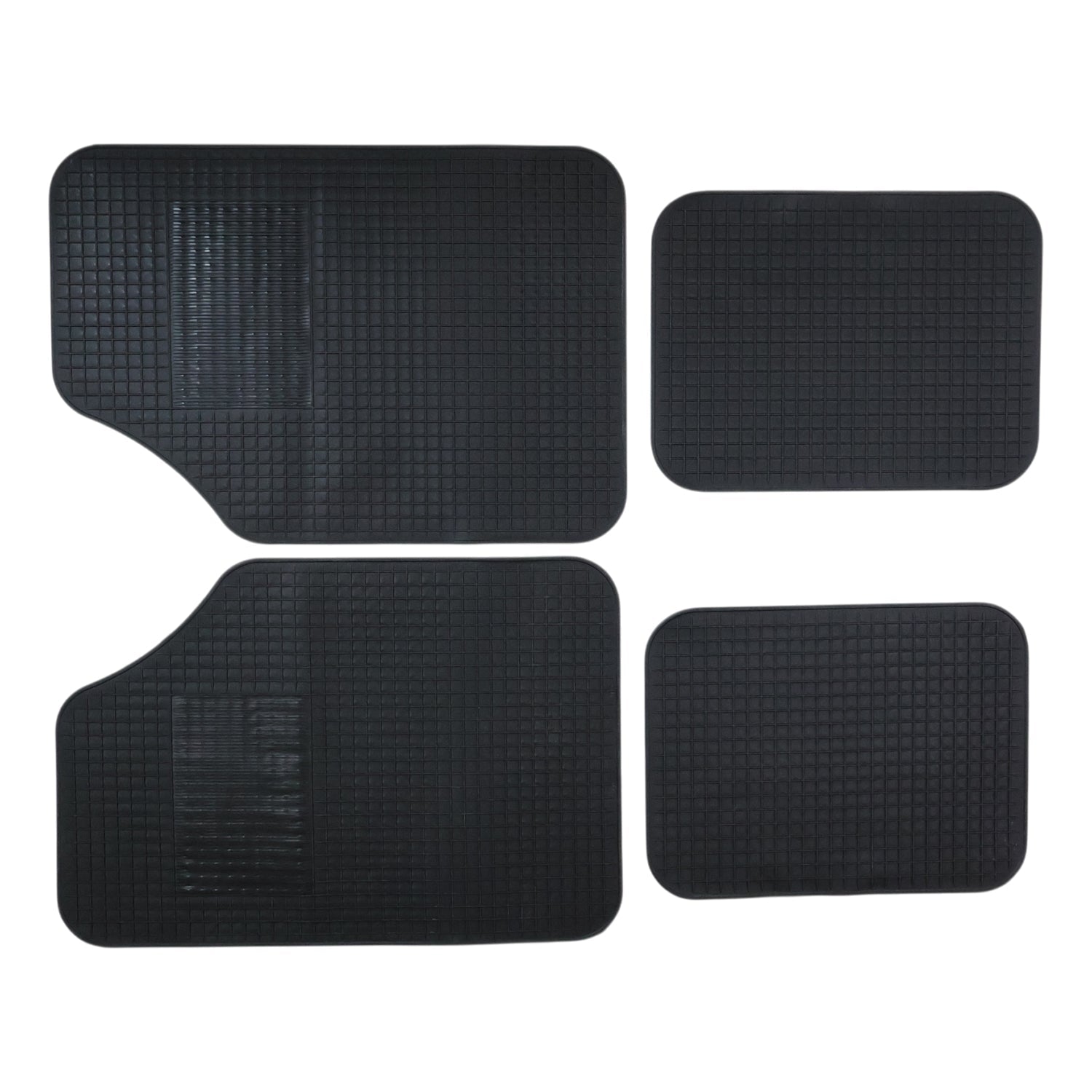 ALVENZA Universal Heavy Duty Car Floor Mat Set – All-Weather Vehicle Protection
