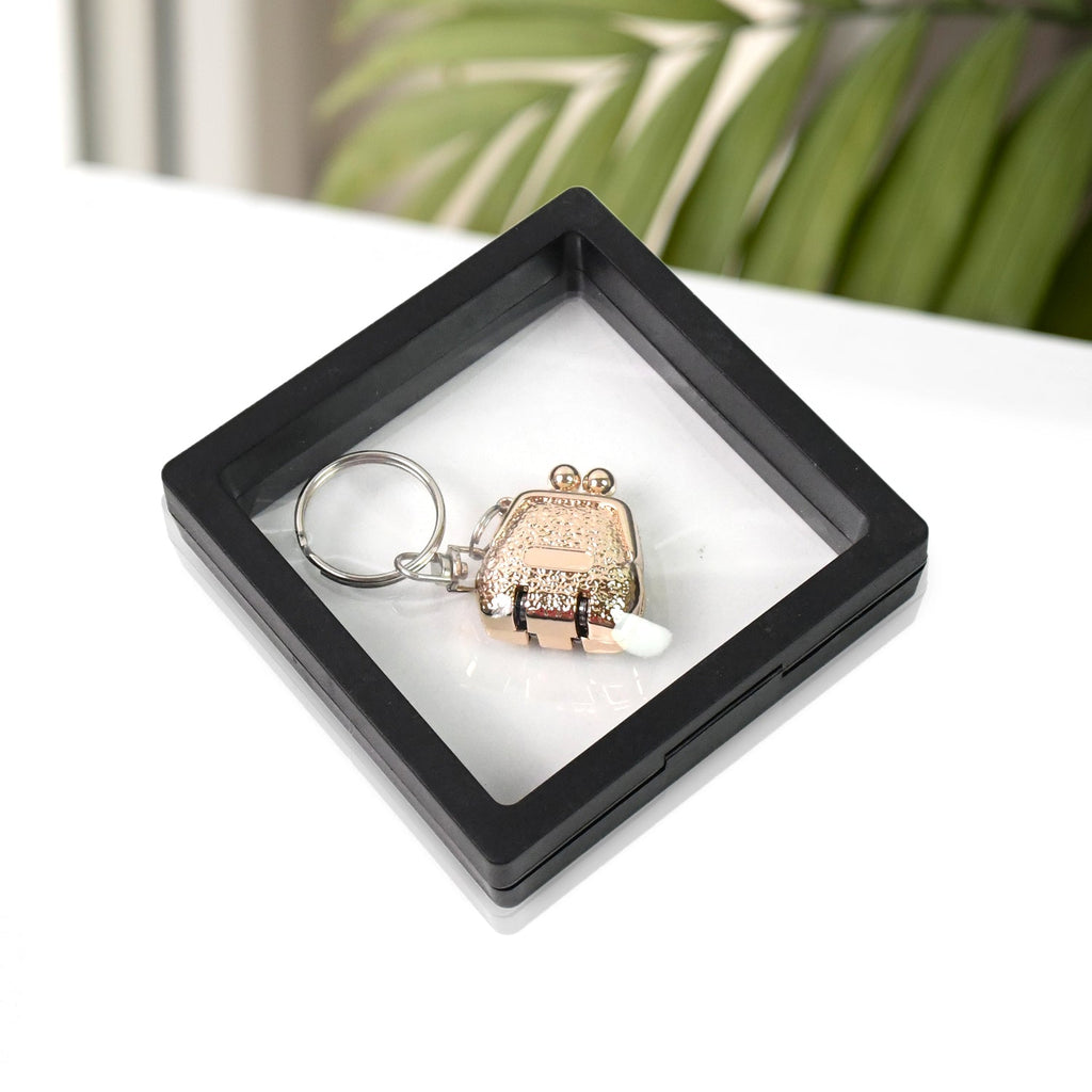 Nail Clipper Keychain – Compact 3D Floating Frame | AuriGlam