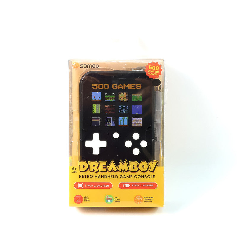 ALVENZA Retro Handheld Gaming Console – 500 Built-in Classic Games