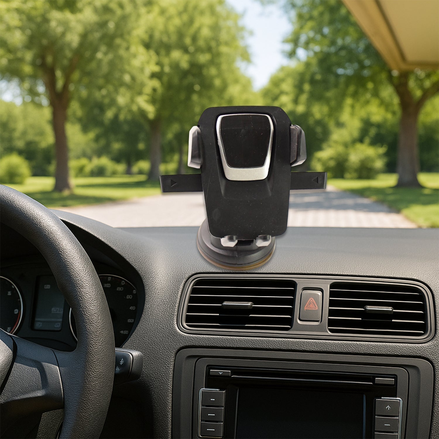 ALVENZA Adjustable Car Mount – 360° Universal Phone Holder | Velvet Wheels