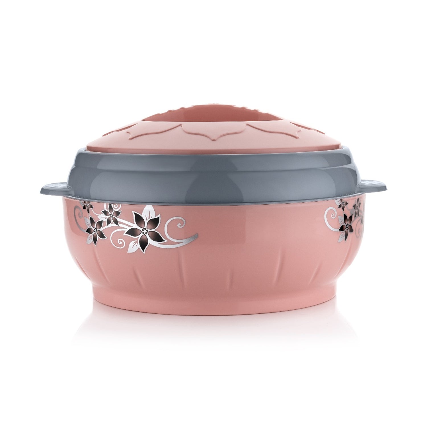 ALVENZA Insulated Casserole – 4500ml Floral Steel for Hot Food | DeoDap