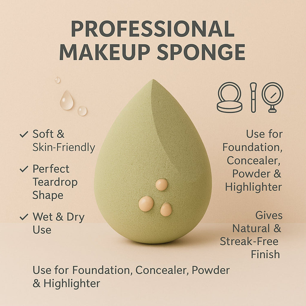 Makeup Sponge Flawless Blending & Soft Texture | BeautyBare - Detail View 6