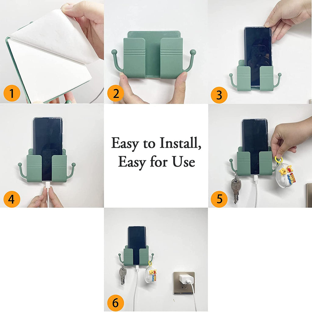ALVENZA Wallmount Mobile Stand – Multipurpose Hook Phone Holder | GlimmerHome