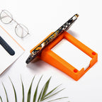 ALVENZA Plastic Business Card & Mobile Holder – Space-Saving Desk Organizer