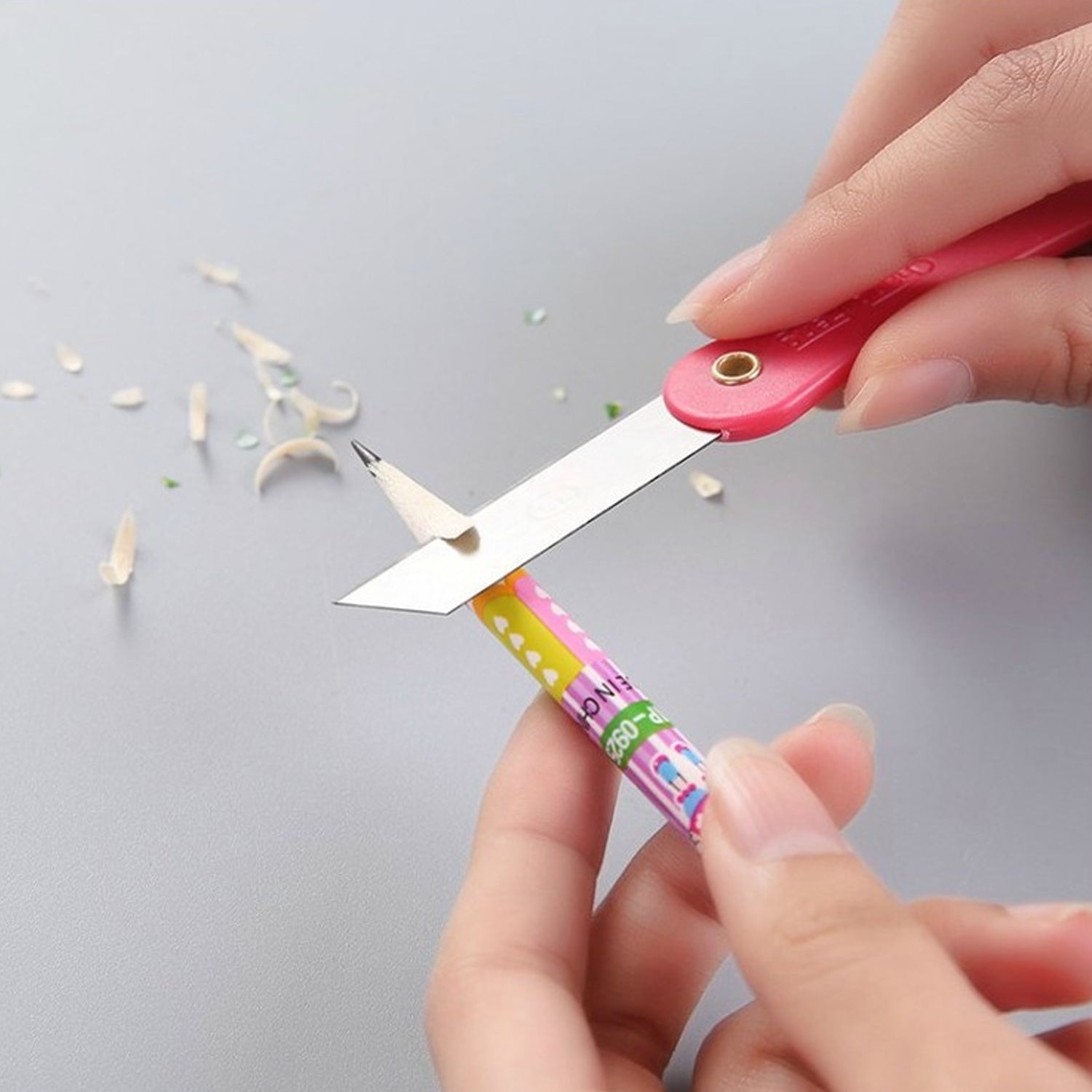 Mini Paper Cutter Knife Multicolour 12-Pack | CutNova - Detail View 7