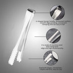 Stainless Steel Tongs 13cm Ice & Sugar Serving | Quickslice - Front View