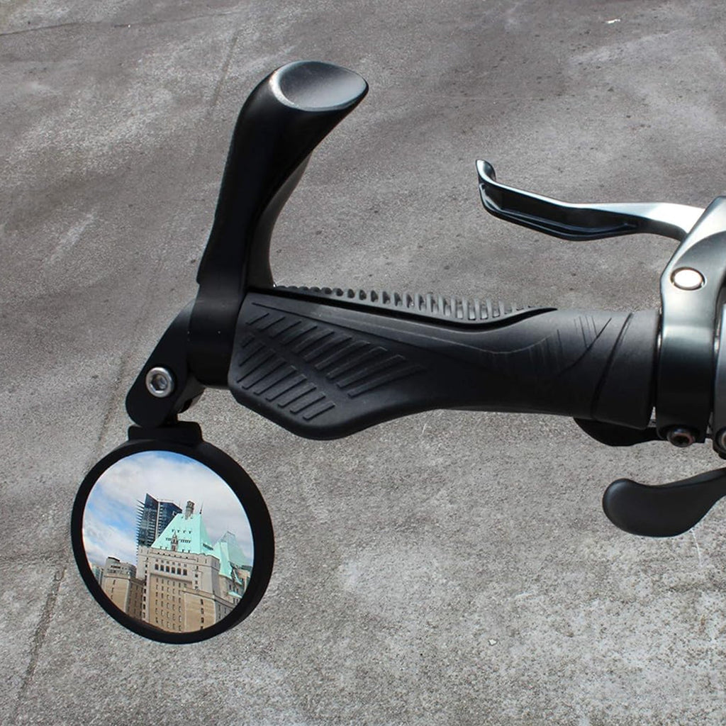 ALVENZA Bar End Bike Mirror – Universal Fit, 360° Rotatable | RaceVault
