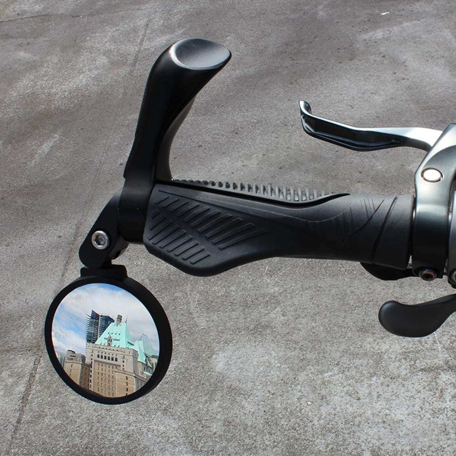 ALVENZA Bar End Bike Mirror – Universal Fit, 360° Rotatable | RaceVault