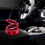 ALVENZA Solar Car Aroma Diffuser – 360° Rotating Fragrance | Velvet Wheels