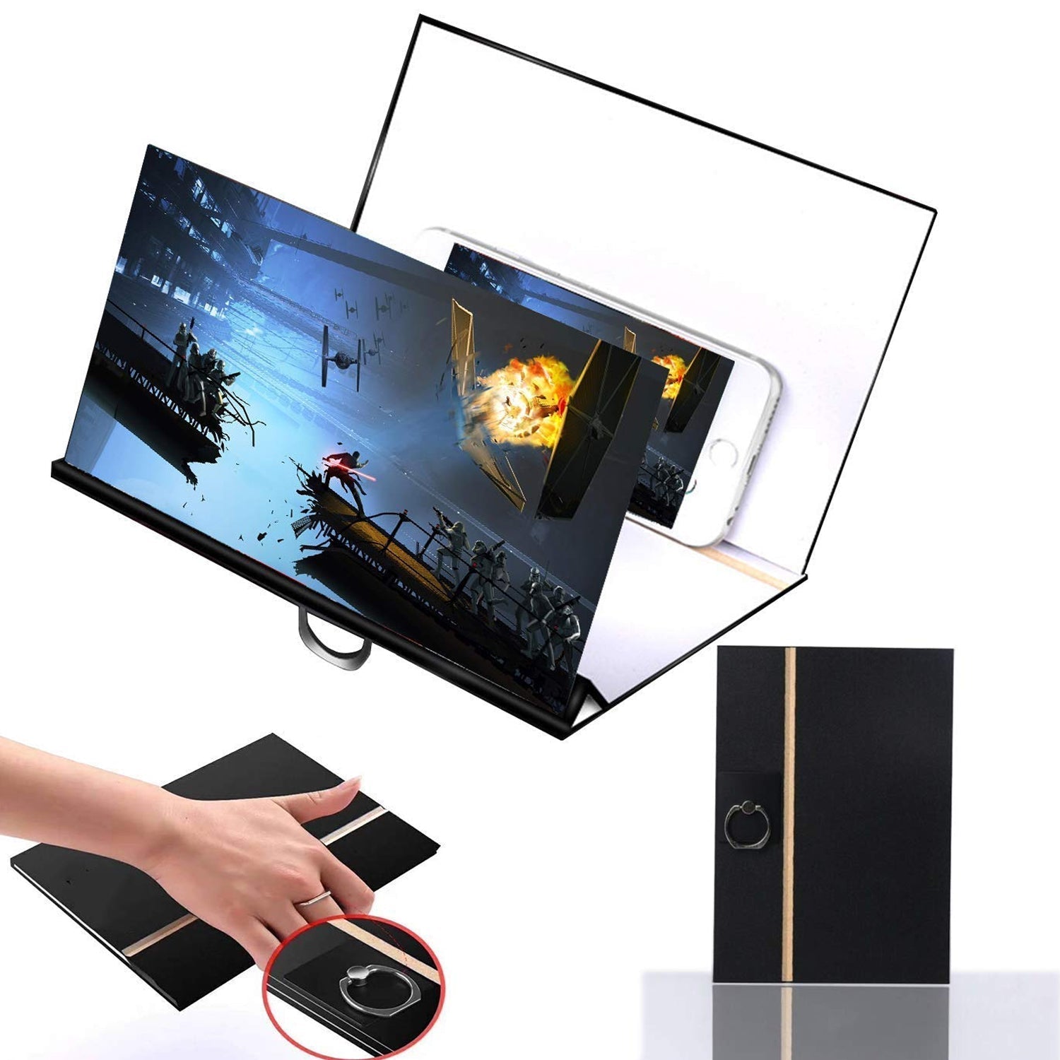 ALVENZA Phone Screen Magnifier – HD Video Zoom Display | Gambit