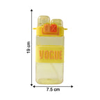 Kids Water Bottle Leakproof Straw & Portable Carry Strap - Detail View 6
