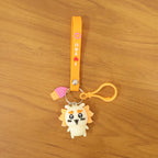 ALVENZA Cartoon Animal Ice Cream Keychain – Bright, Lightweight & Trendy