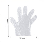 Disposable Plastic Gloves Hygienic & Comfortable for Household Use - Detail View 7