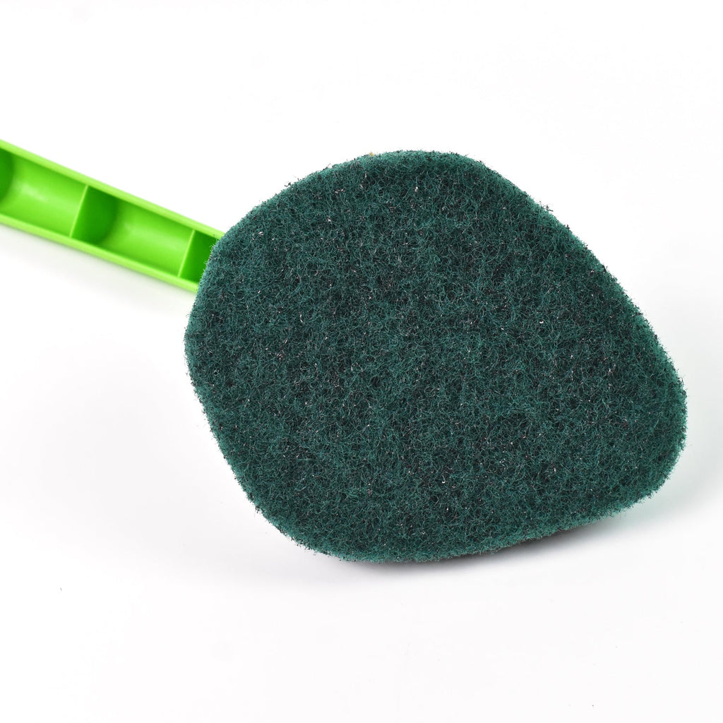 Long Handle Scrubber Triangular Sponge Pad for Deep Cleaning | Pro Clean - Detail View 7