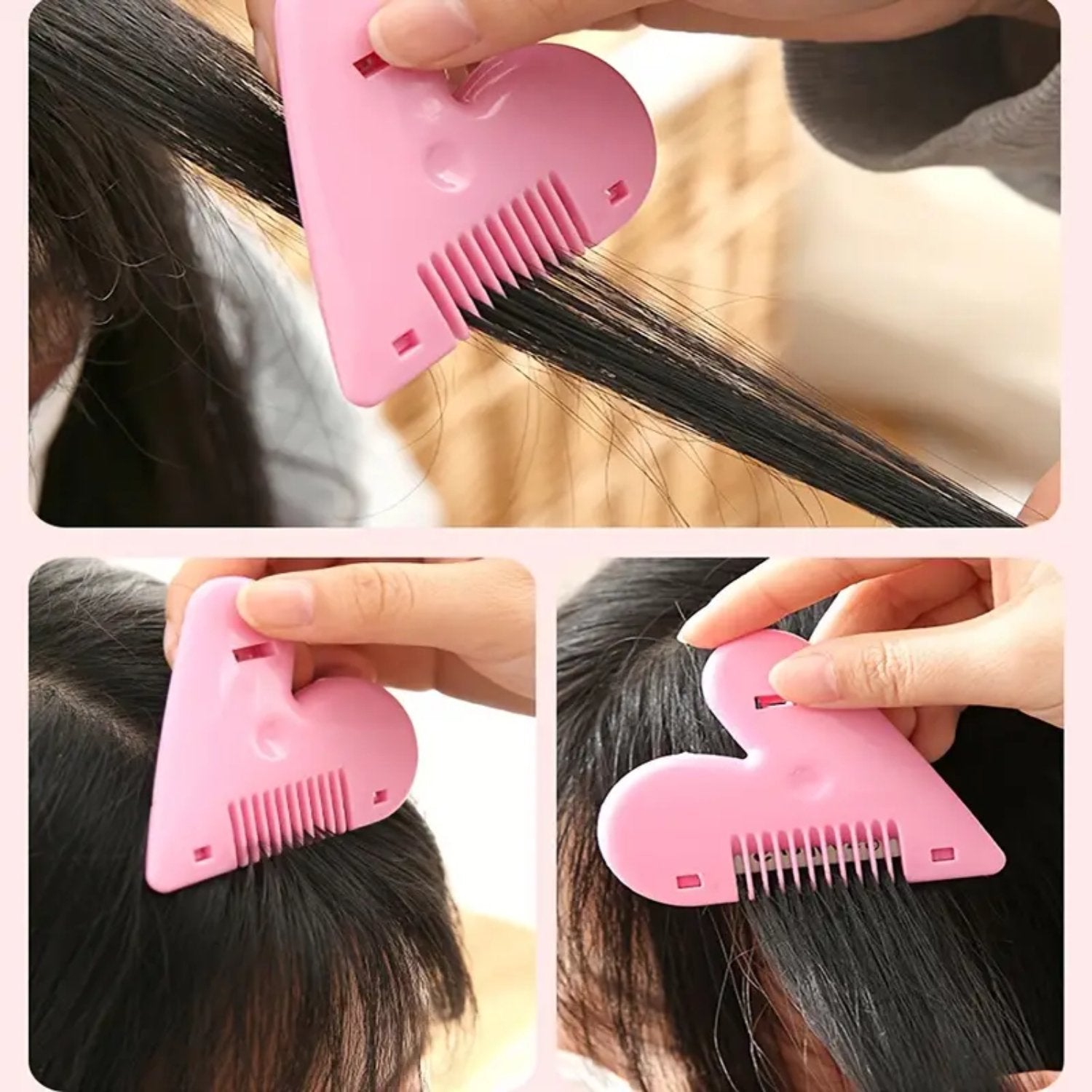 Heart Shape Hair Cutting Scissors Safe, Precise & Stylish for All - Detail View 8