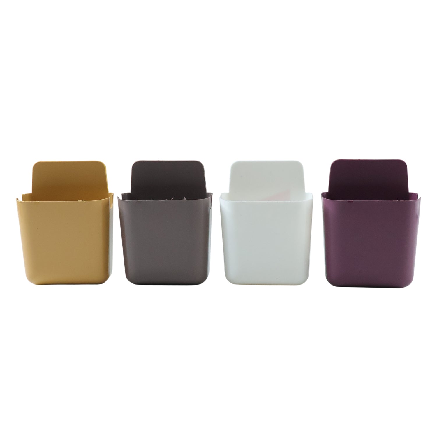 ALVENZA Wall Mounted Mobile Holder – 4 Pack Plastic Organizer | Gambit