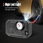ALVENZA Portable Tire Inflator – 12V Air Compressor with Gauge | RaceVault